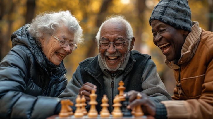 Free Joyful Chess Game Image - Seniors, Chess, Laughter | Download at ...
