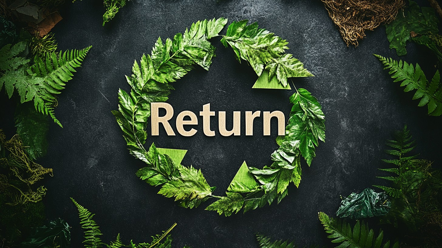 Free Green Return Circle Image - Green, Leaves, Circle | Download at ...
