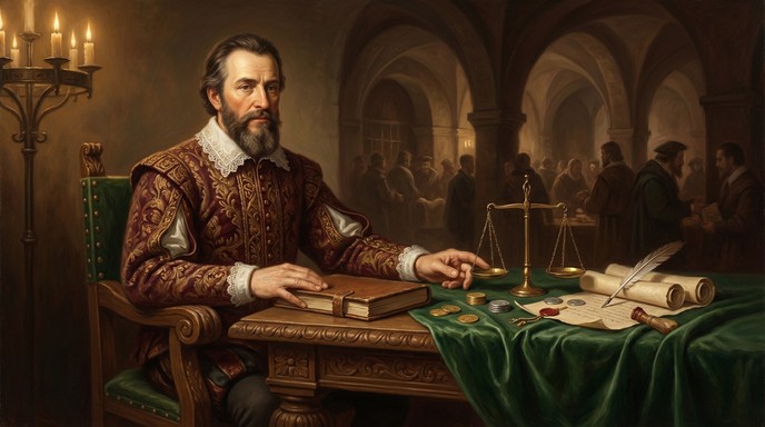 Merchant Philosopher Free Renaissance Merchant Portrait Image - Merchant, Broker ...