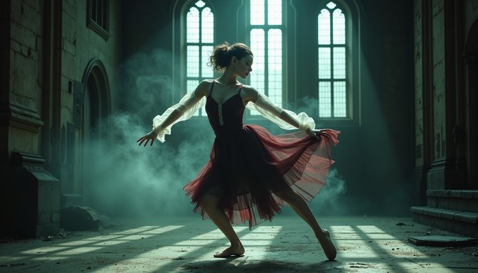 Free Ethereal Gothic Dancer Image | Download at StockCake