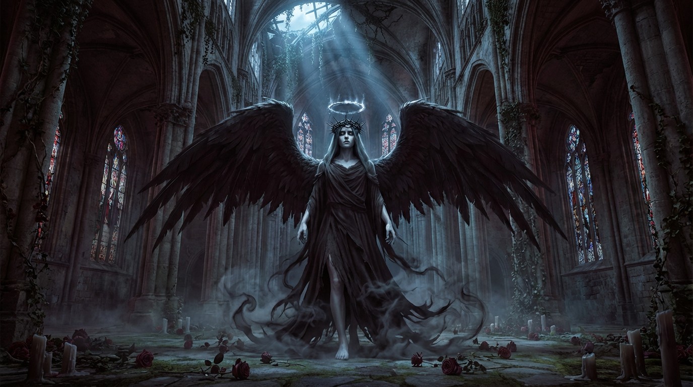Free Fallen Angel Rising Image - Angel, Wings, Cathedral | Download at ...