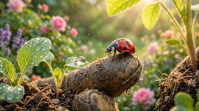 Free Ladybug Golden Morning Image - Ladybug, Insect, Beetle | Download ...