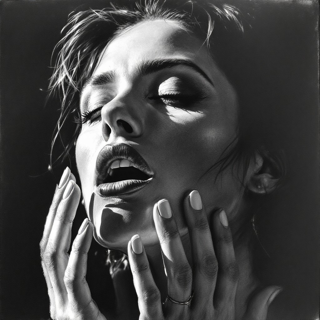 Controlling Performance Portrait Free Dramatic Performance Portrait Image - Portrait, Graphite, Sketch ...