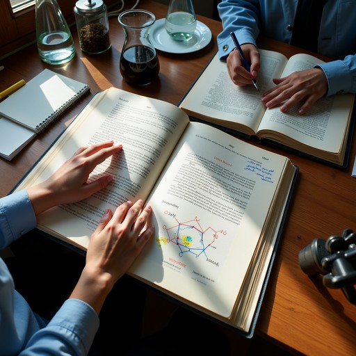 Free Scientific Study Session Image - Textbook, Science, Laboratory ...