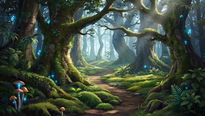 Free Enchanted Forest Pathway Image - Forest, Pathway, Enchanted ...