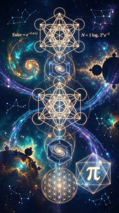 Free Mathematical Cosmic Architecture Image - Fantasy, Surreal ...