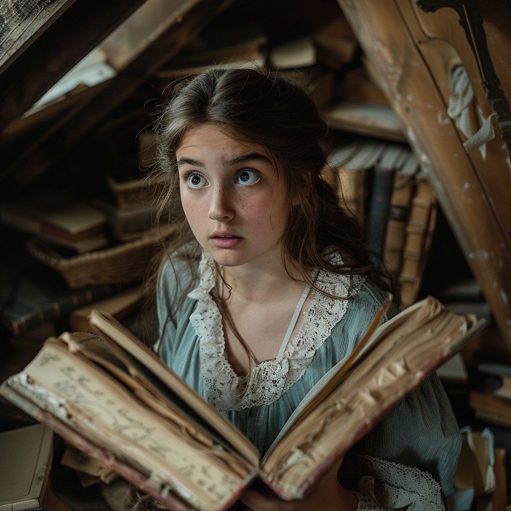 Free Surprised Amidst Books Image - Woman, Books, Surprise | Download ...