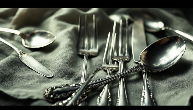 Free Elegant Vintage Silverware Image - Silverware, Vintage, Antique ...