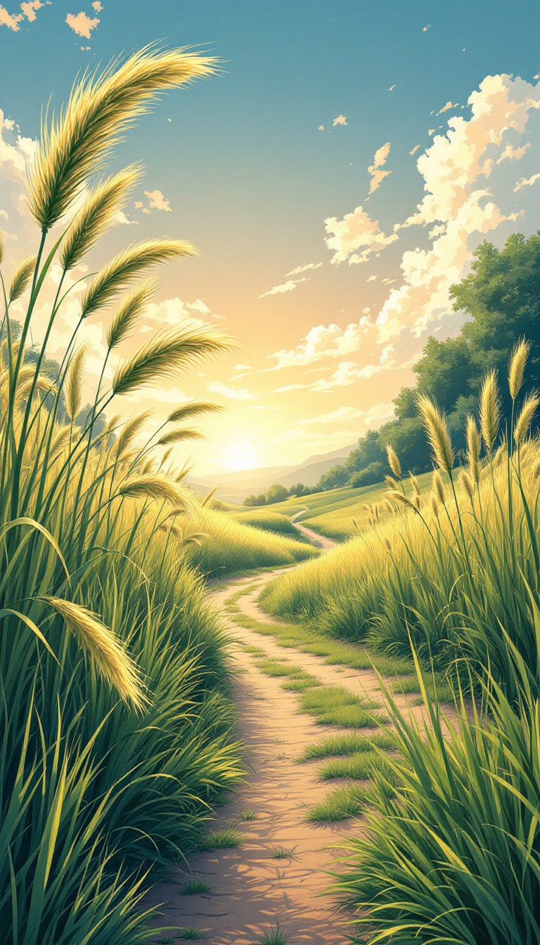 Free Summer Path Beckons Image - Path, Summer, Grass | Download at ...