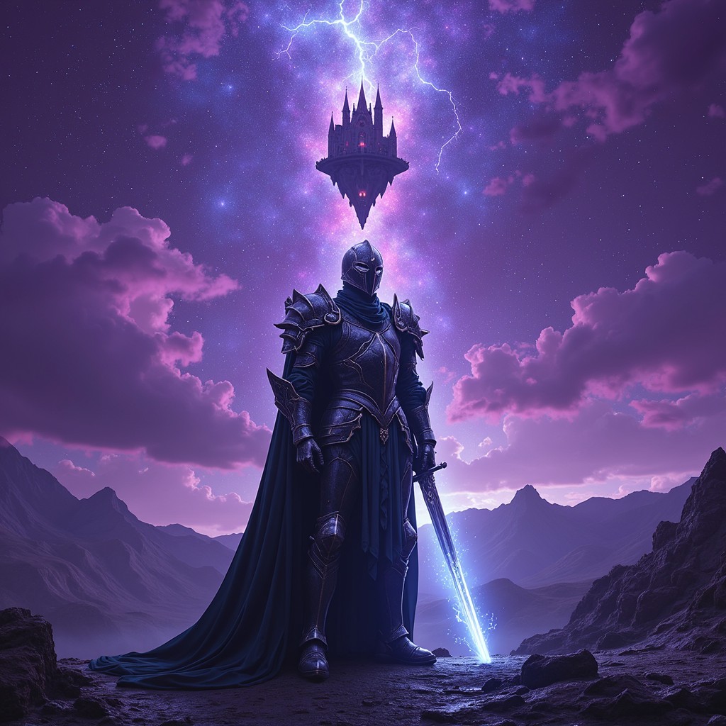 Free Cosmic Knight Guardian Image - Knight, Castle, Cosmic | Download ...