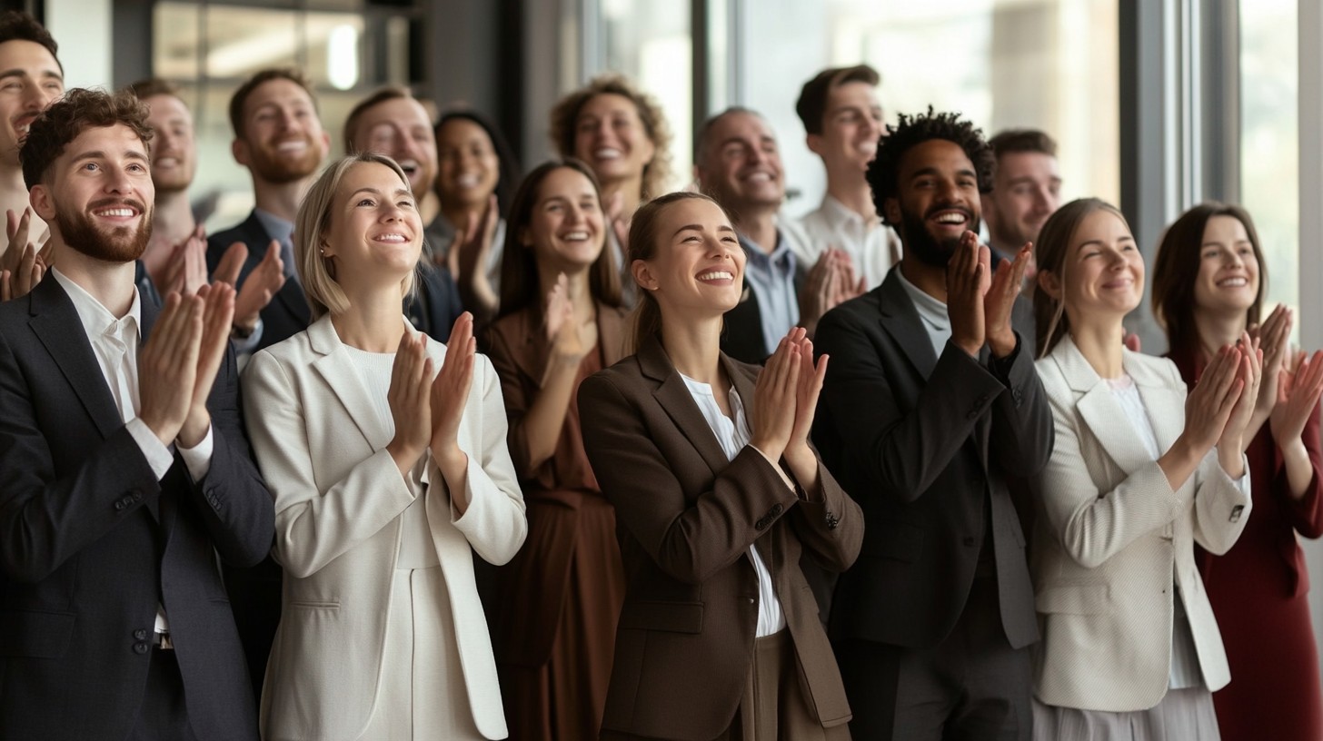 Free Crowd Applauding Happily Image - Applause, Celebration, Diversity ...