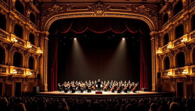 Free Majestic Orchestra Performance Image - Orchestra, Baroque, Theater ...