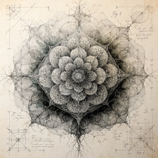 Free Botanical Geometry Study Image - Botanical, Illustration, Nature ...