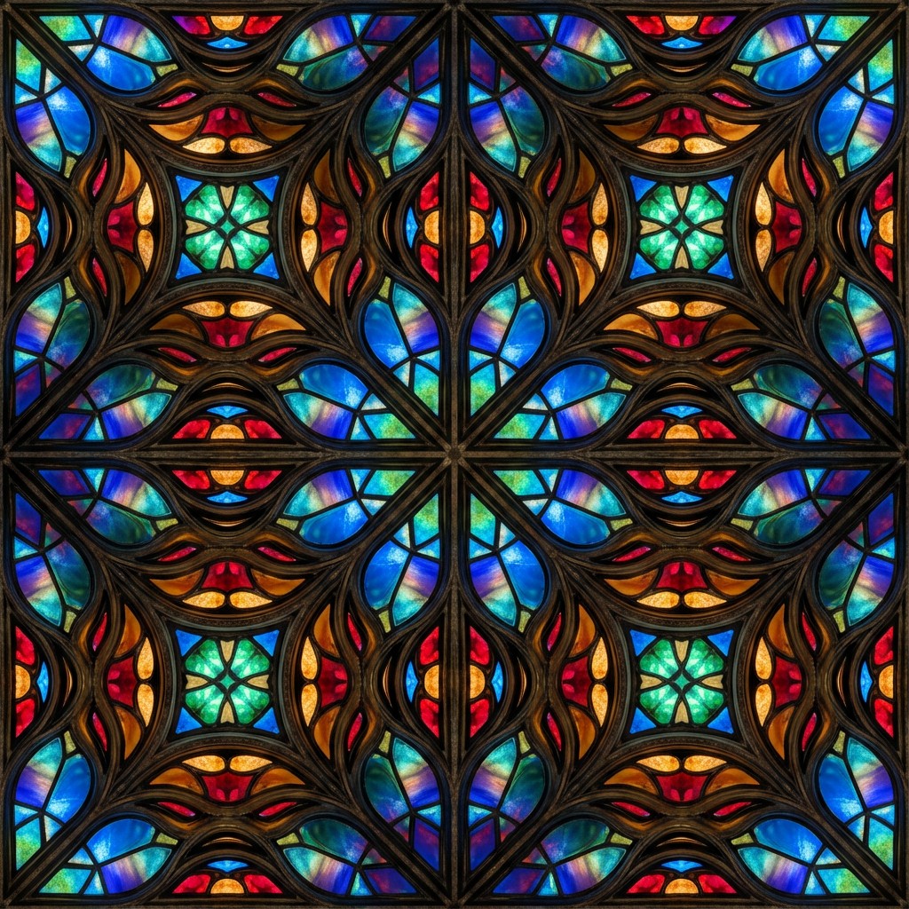 Free Glowing Stained Glass Image - Stained, Glass, Pattern | Download ...