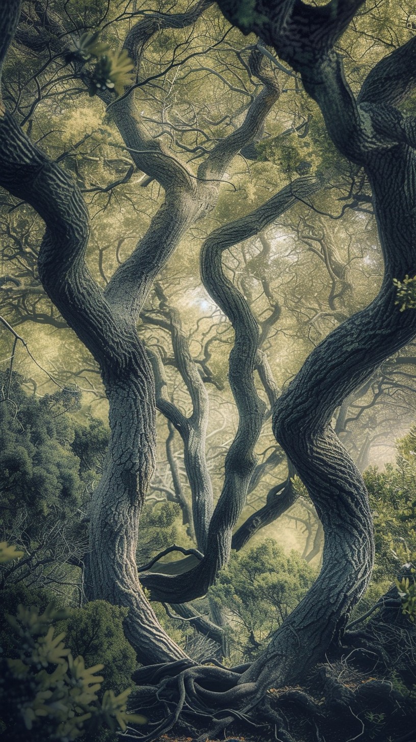 Free Enchanted Forest Canopy Image - Forest, Enchanted, Trees ...