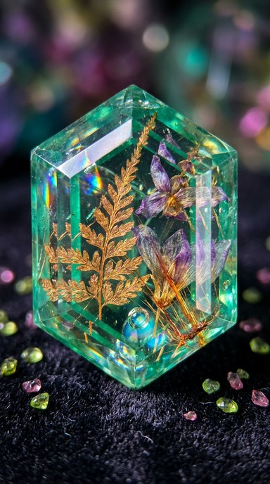 Free Botanical Crystal Wonder Image - Crystal, Gemstone, Botanical ...