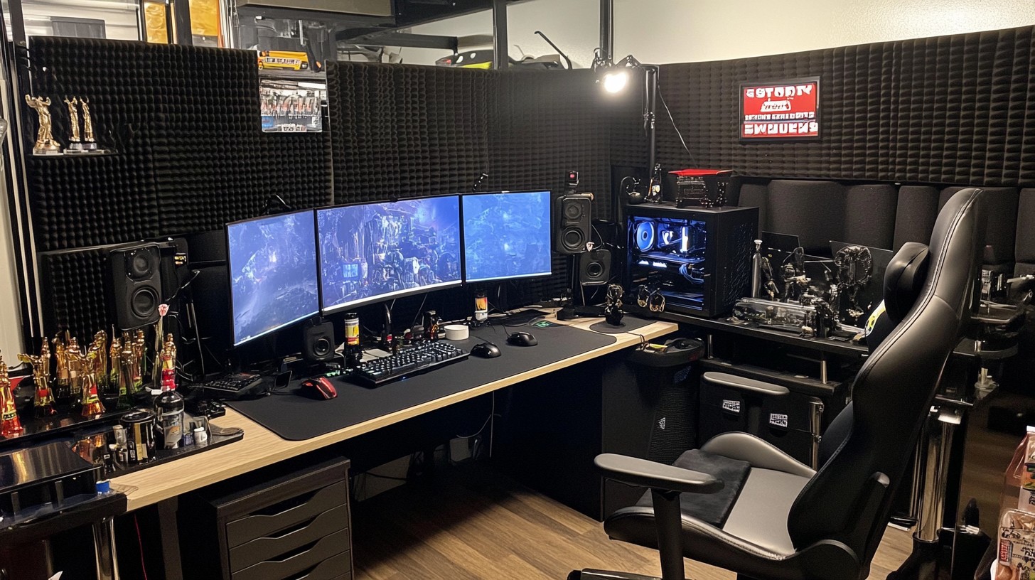 Ba Gaming Setup Free Advanced gaming setup Image - Gaming, Technology, Monitors ...