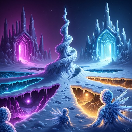 Free Spiraling Snow Realms Image - Fantasy, Surreal, Winter | Download ...