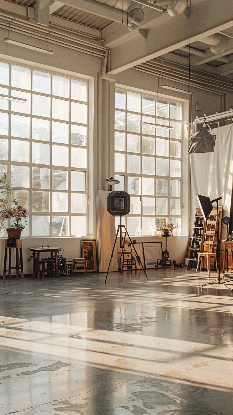 Free Artistic Studio Space Image - Studio, Sunlight, Creative ...