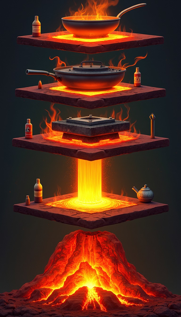 Free Rising Heat Spectrum Image - Heat, Volcano, Fire | Download at ...