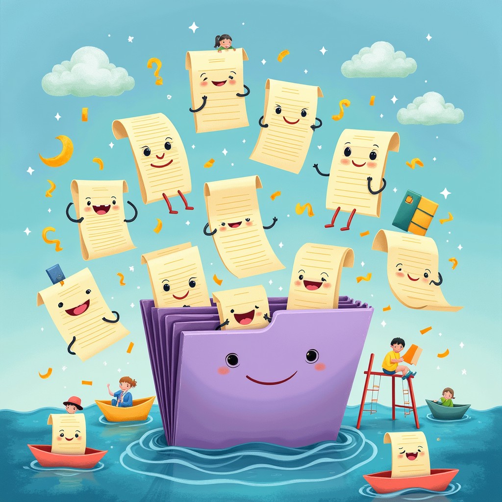 Free Magical Paper World Image - Whimsical, Documents, Characters ...