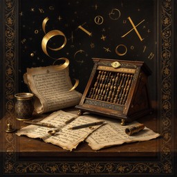 Free Ancient Mathematical Wisdom Image - Mathematics, Abacus ...