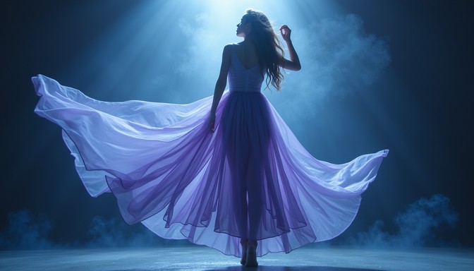 Free Purple Rainy Elegance Image - Woman, Purple, Gown | Download at ...