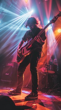Free Bassist Rocking Stage Image - Music, Concert, Bassist | Download ...