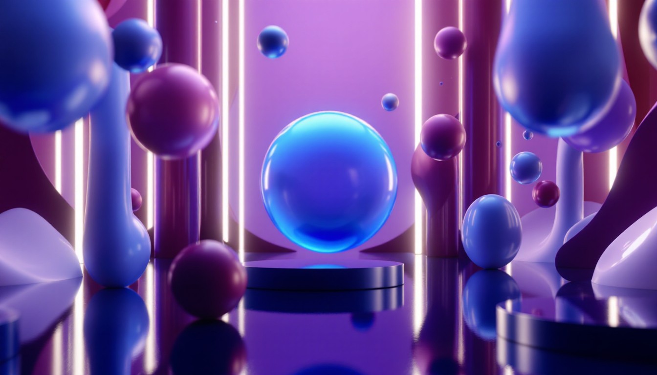 Free Spheres In Motion Image - Spheres, Geometric, Purple | Download at ...