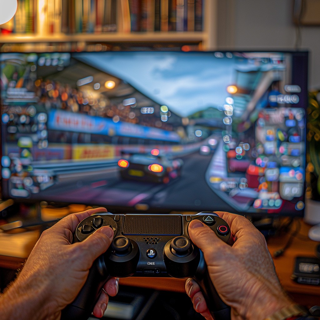 Free Gaming Session Action Image - Gaming, Racing, Controller ...