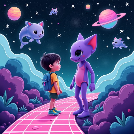 Free Cosmic Friendship Adventure Image | Download at StockCake