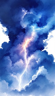 Free Lightning Pierces Night Image - Lightning, Storm, Clouds ...