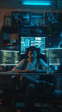 Free Intense Coding Session Image - Programming, Hacker, Computers ...