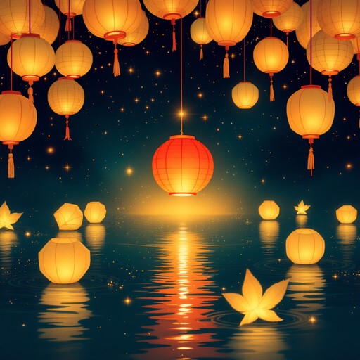 Free Floating Lantern Magic Image - Lanterns, Glowing, Floating ...