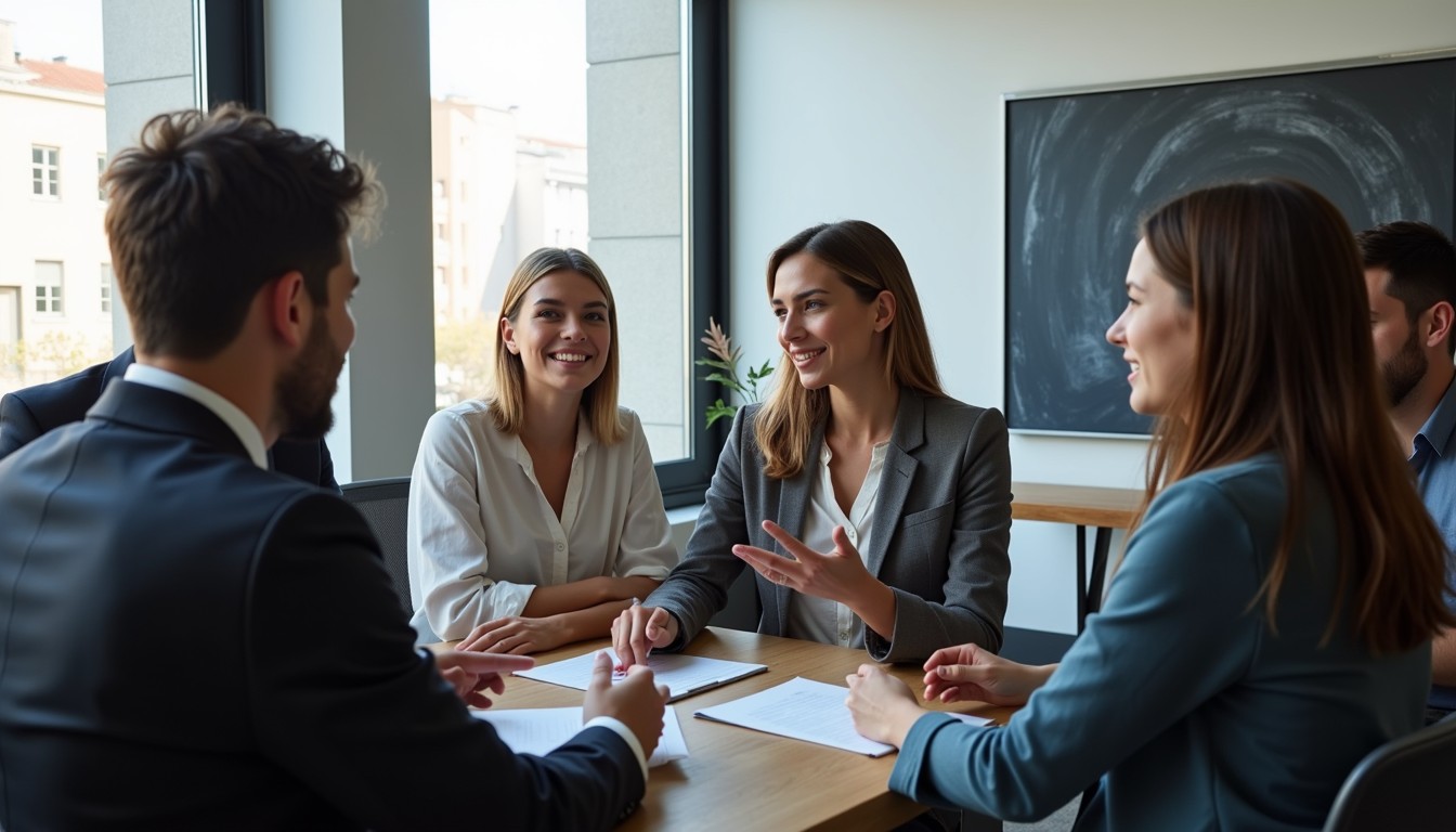 Download Dynamic Business Discussion Image - Meeting, Collaboration ...