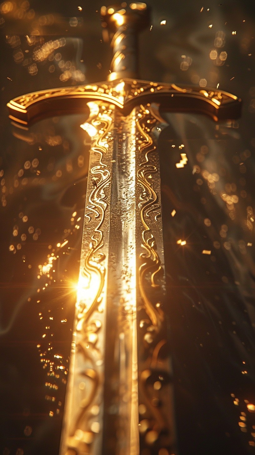Free Gleaming Sword Blade Image - Sword, Gleaming, Golden | Download at ...