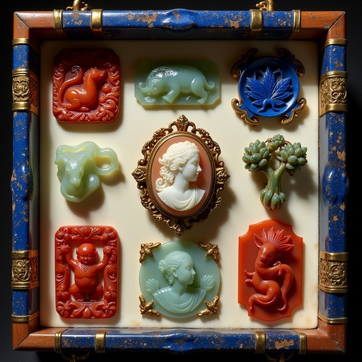 Free Carved Gemstone Collection Image - Cameo, Gemstones, Carvings ...