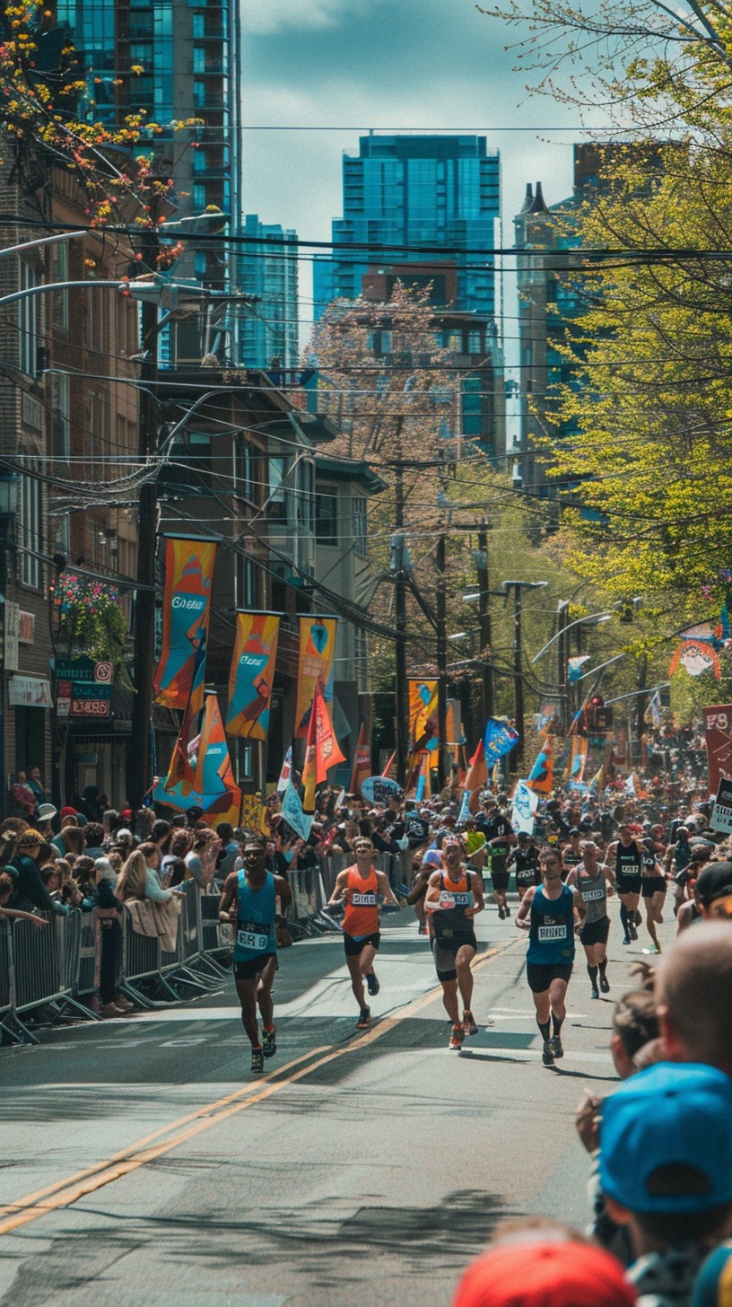 Run Eevnt Free Marathon Running Event Image - Marathon, Runners, Cityscape ...