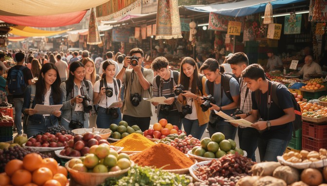 Free Students Explore Market Image - Students, Teenagers, Market ...