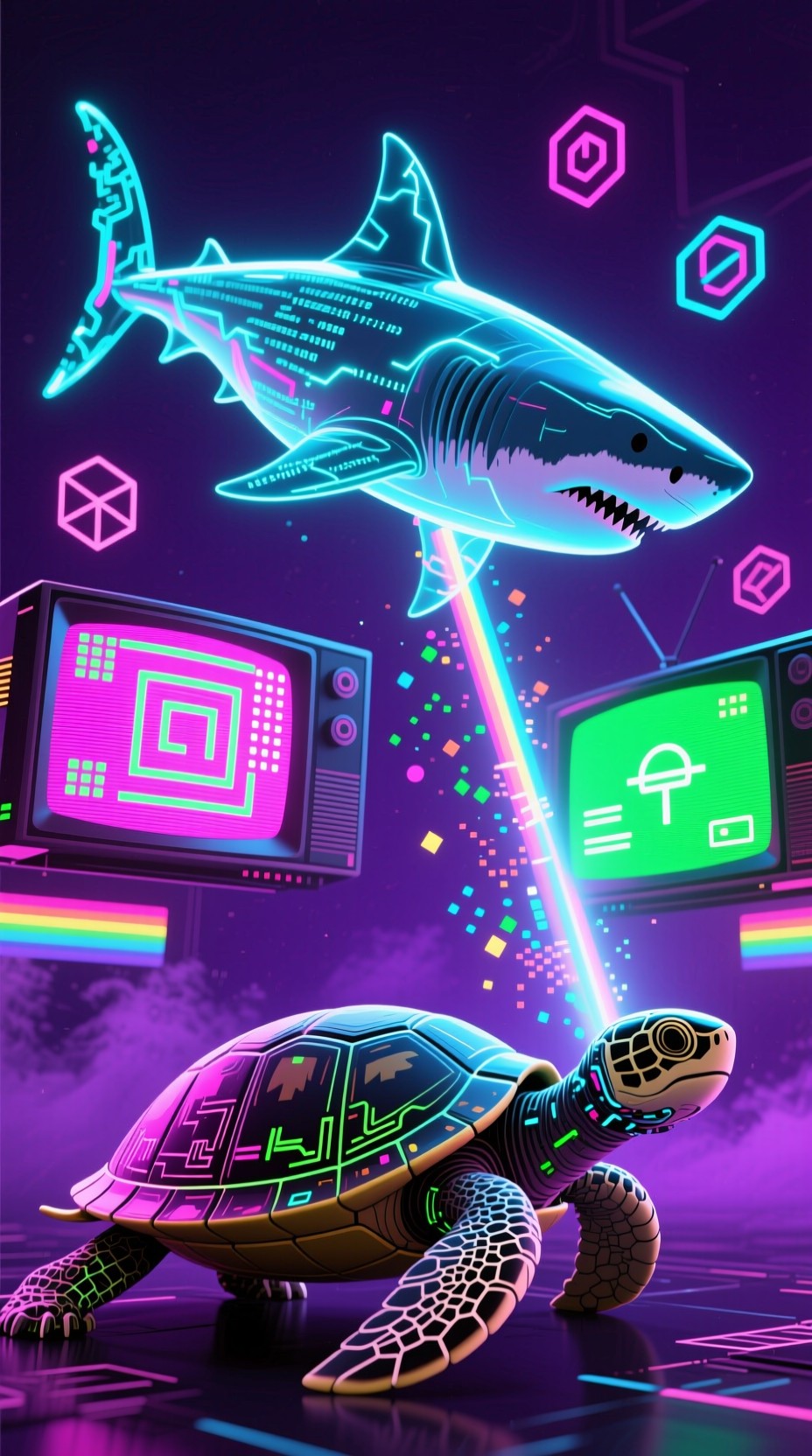 Neon Usmc Free Neon Marine Technology Image - Cyberpunk, Neon, Holographic ...