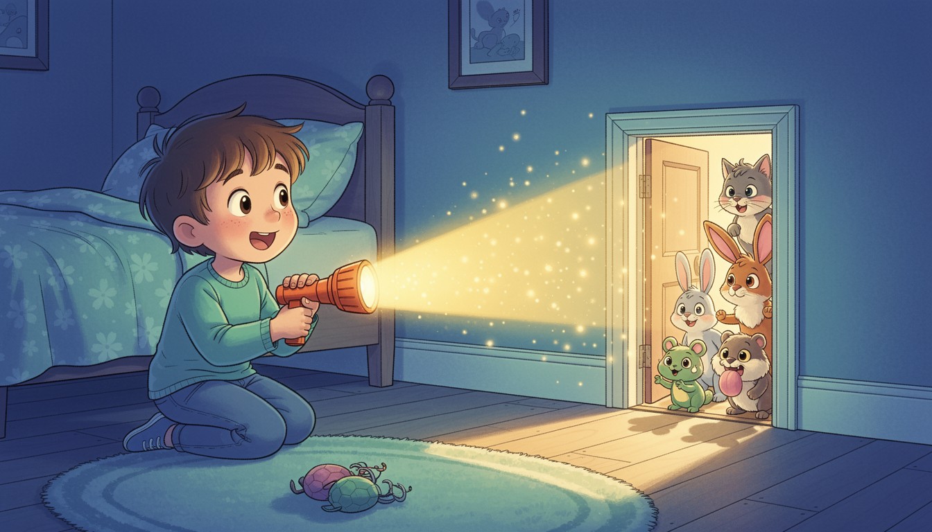 Free Magical Bedtime Discovery Image - Child, Flashlight, Magical ...