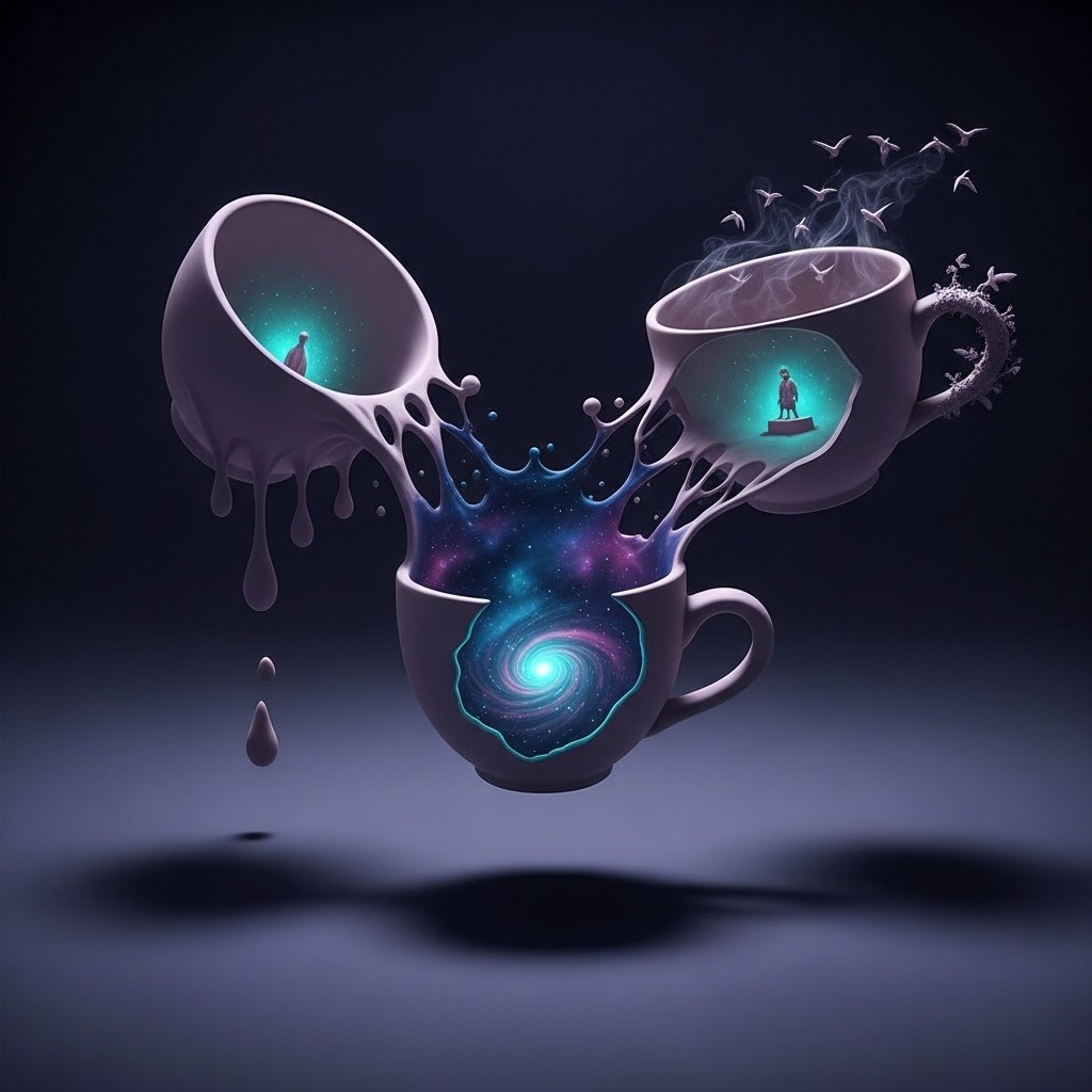 Space Pottery Example Free Cosmic Clay Vessels Image - Pottery, Cosmic, Floating | Download ...