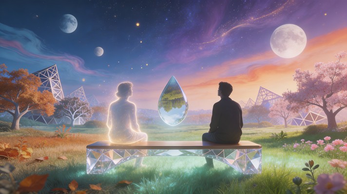 Free Cosmic Friendship Wonder Image - Surreal, Fantasy, Dreamscape ...