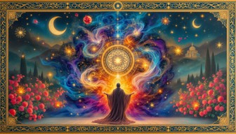 Free Mystical Sorcerer Summoning Image - Sorcerer, Wizard, Spirits ...