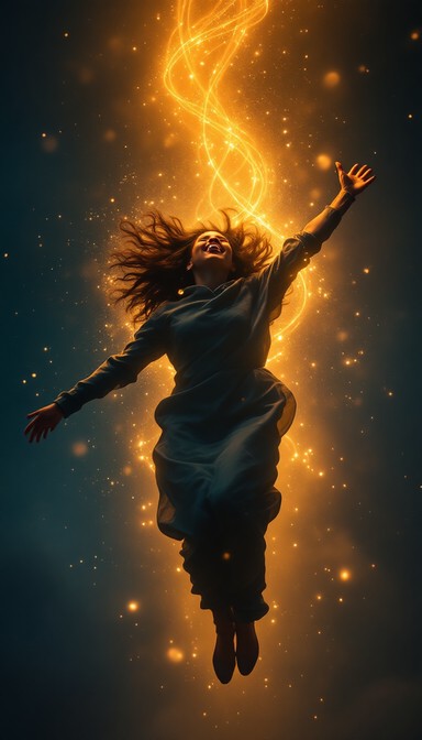 Free Ethereal Fiery Levitation Image | Download at StockCake