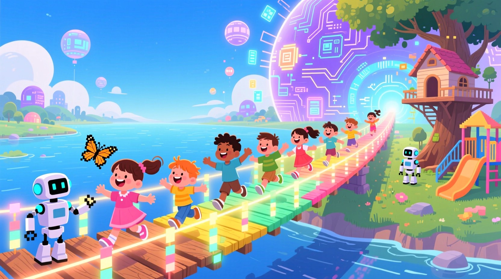 Free Digital Wonder Bridge Image - Magical, Digital, Bridge | Download ...