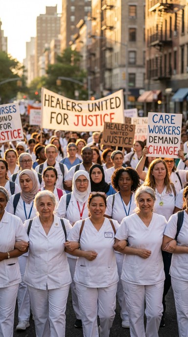 Free Nurses Demand Justice Image - Nurses, Protest, Justice | Download ...