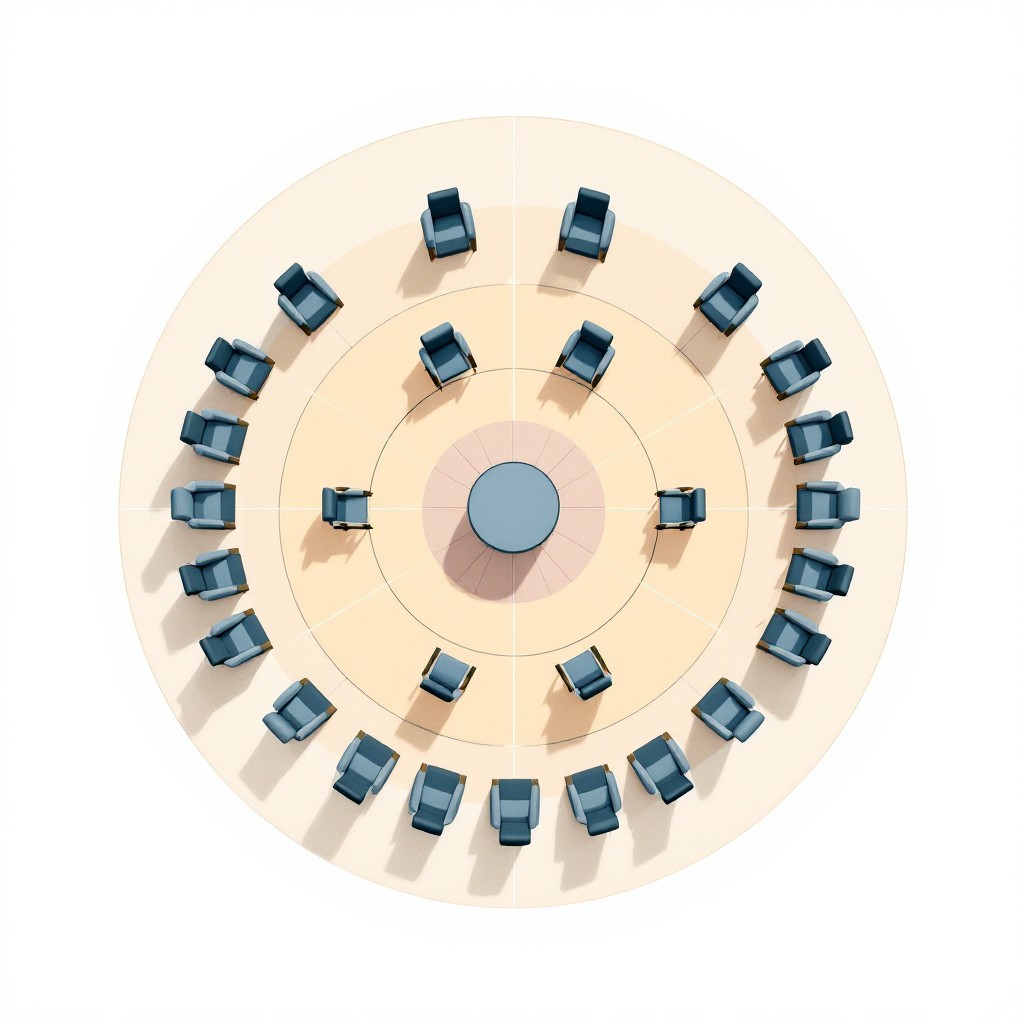 Free Circular Seating Pattern Image - Geometric, Circular, Minimal ...