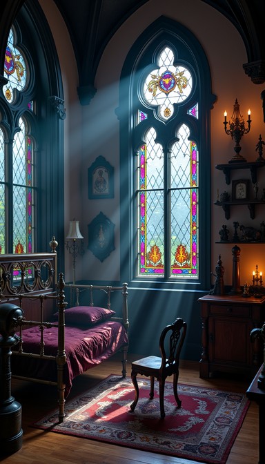 Free Stained Glass Sanctuary Image - Gothic, Windows, Stained-glass ...