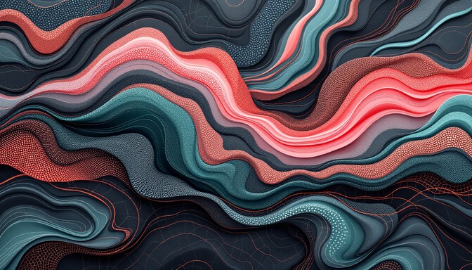Free Flowing Color Waves Image - Abstract, Waves, Blue | Download at ...
